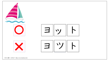 特別支援 かたかなの学習 促音拗音