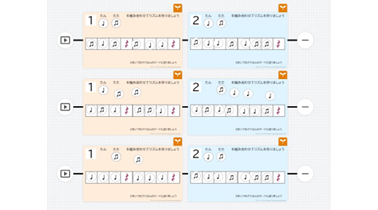 小3 音楽 まとまりのあるリズム