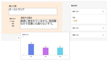 中1-3 選択肢から選び理由を説明する