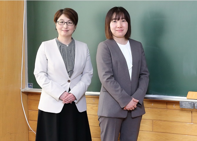 旭川市立豊岡小学校 、旭川市立東光小学校  石坂 うた子先生、上原 和希子先生