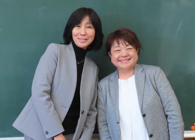埼玉県富士見市立針ケ谷小学校 本木校長先生、馬場先生