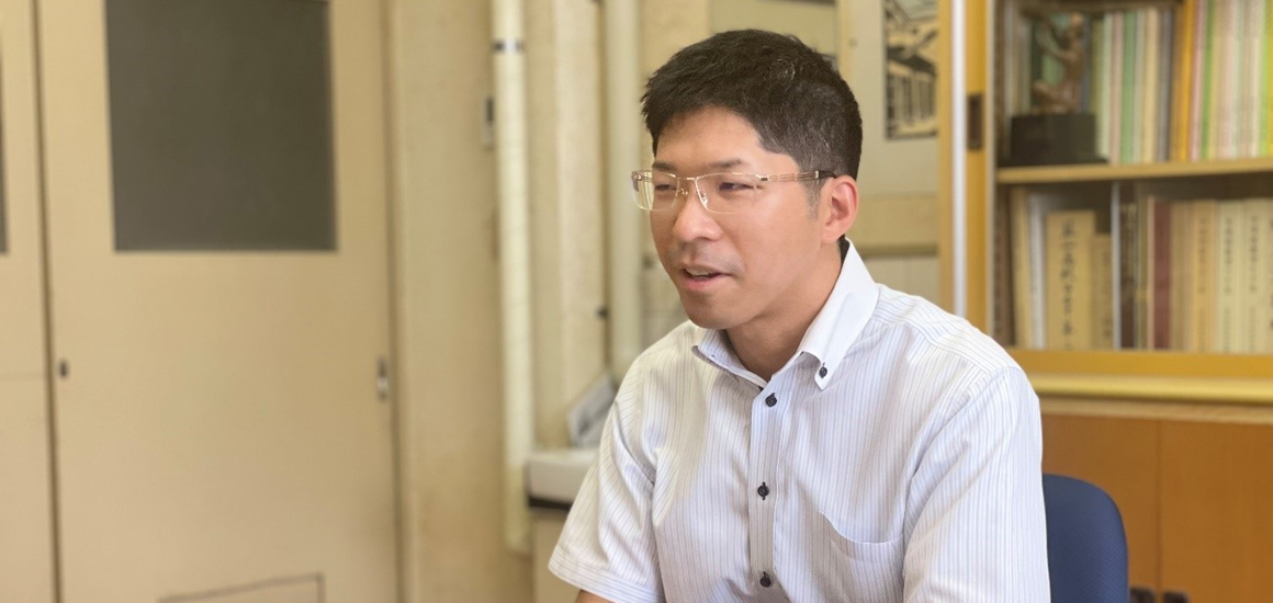 静岡県伊東市立宇佐美中学校 宮原 省吾校長先生　大溝 孝太先生