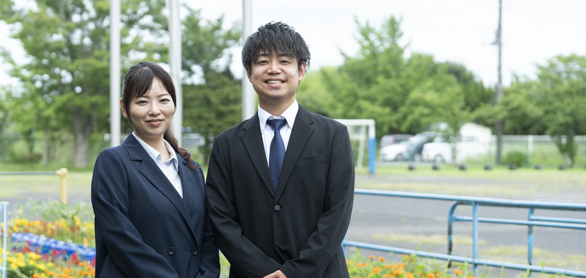 茨城県龍ケ崎市立川原代小学校 中島 拓海 先生　ICT支援員 古畑明日香さん