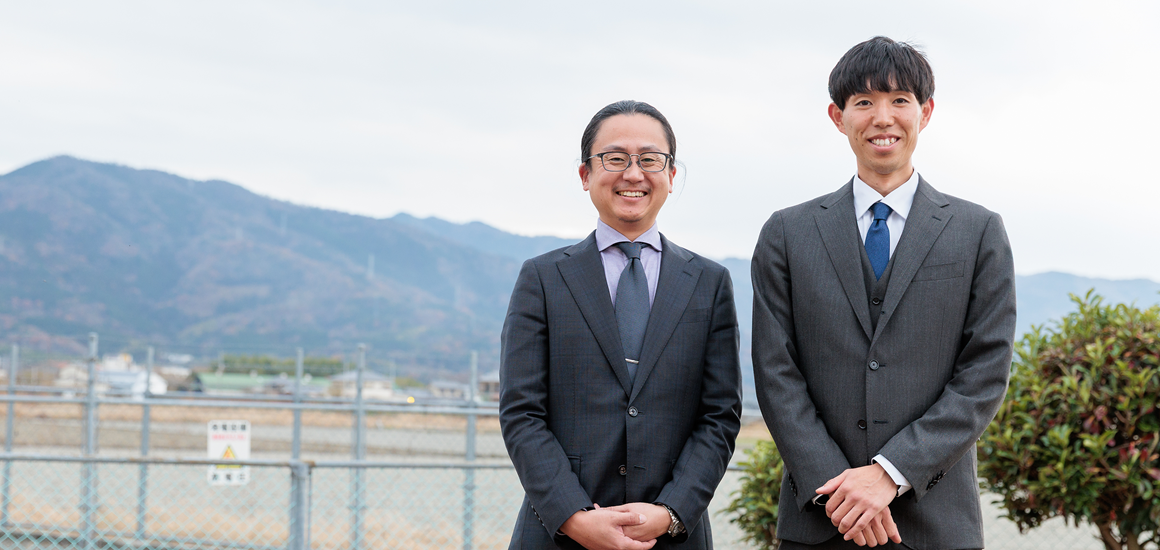 徳島県吉野川市立鴨島東中学校 勘川先生、宮下先生