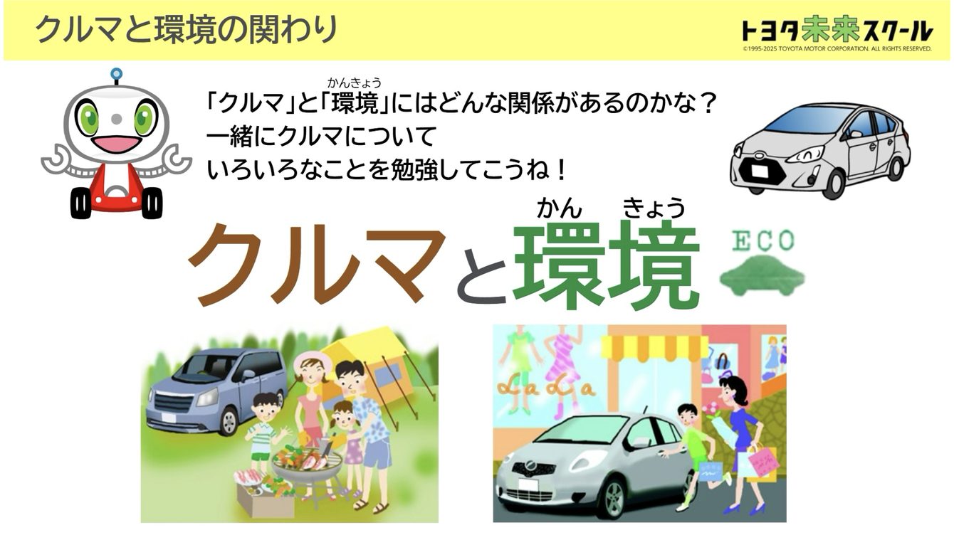 クルマと環境の関わり