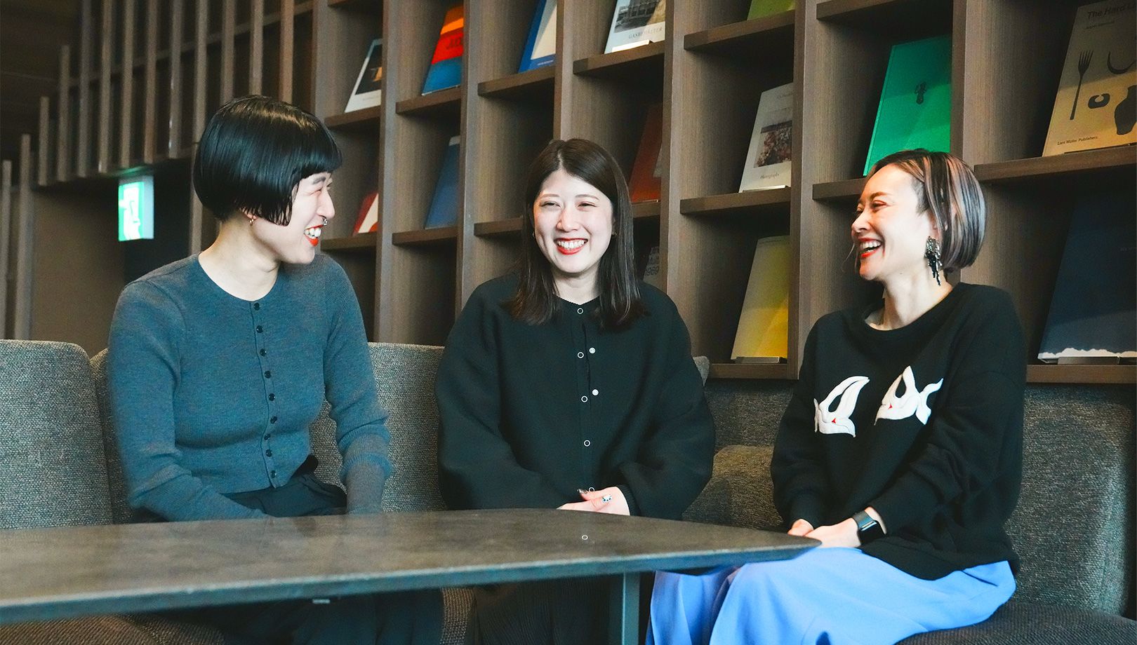 集合写真（李様、篠田様、鹿子様）