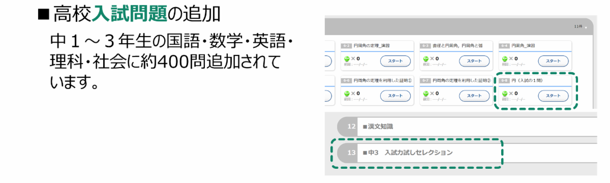 高校入試問題の追加